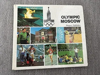 Olympics - Book Olympic Moscow 1979 In English • $17.50