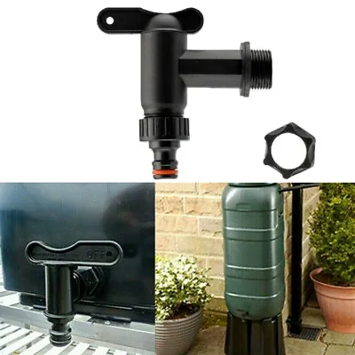 Replacement Water Butt/ Hozelock Compatible/ Barrel Tap/ Beer Home Brew Tap New • £6.97
