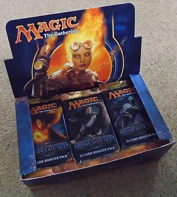 Magic The Gathering Core 2014 Set M14 Booster Pack Lot Of 31 Sealed From A Box • $133.99