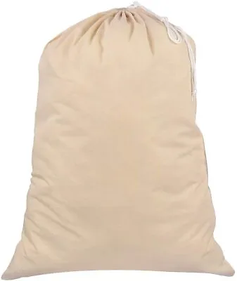 £14.99 • Buy Laundry Bags - Cotton Heavy Large Sack Drawstring Storage Shopping Reusable Wash