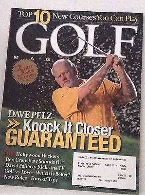 Golf Magazine Dave Pelz Knock It Closer February 2004 020717RH • £6.78