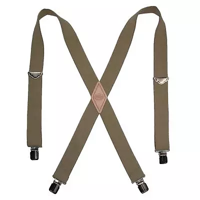 New Dickies Men's Elastic X-Back Heavy Duty Clip-End Work Suspender Braces • $15.71