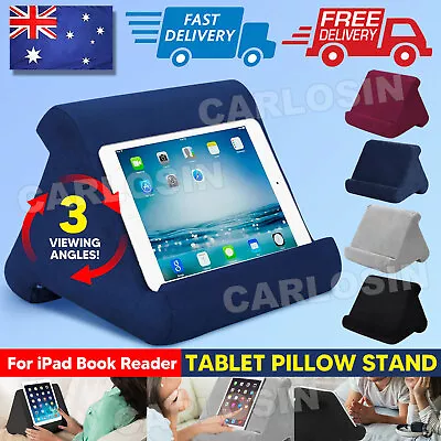 Lightweight Tablet Pillow Stand For IPad Book Holder Rest Lap Reading Cushion • $14.45