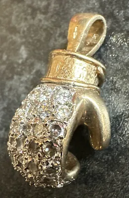 9ct Gold Solid Boxing Glove Pendant 30.36 Grams • £1300