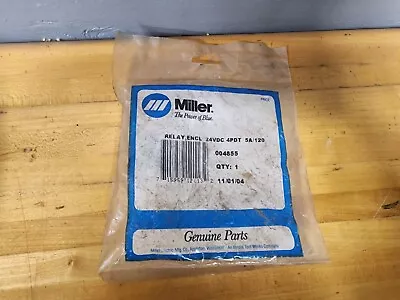 Miller Electric 14-Pin Relay 24VDC 4PDT 5A/120V / PN - 004855 • $24.99