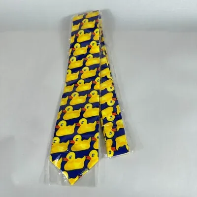 Neck Tie By Unbranded Silk Rubber Ducks 55x3 Inches • $5.82
