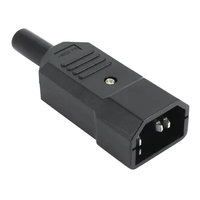 AC250V 10A IEC320 C14 Male 3 Terminals Power Socket Adapter Connector • $11.67