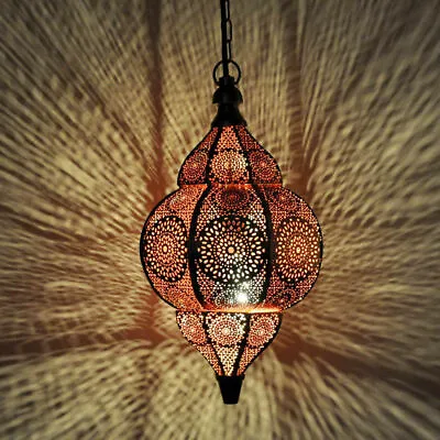 $71.75 • Buy Modern Turkish Hanging Handmade Moroccan Ceiling Lights Home Lantern Red Lamps 