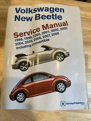 Volkswagen New Beetle Service Manual : Including Convertible By Bentley... • $89