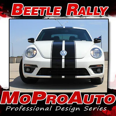 2012-2019 Volkswagen Beetle Racing Stripes Hood Decals Vinyl Graphics 3M • $186.99
