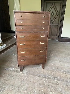 £250 • Buy G Plan Chest Of Drawers Tall Boy Walnut E Gomme