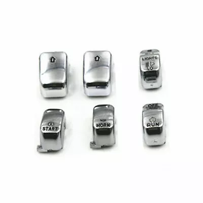 Motorcycle Switch Button Caps Housing Buttons Caps For Harley Dyna Softai FLHR • $15.99