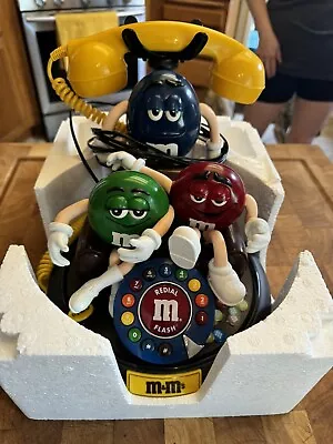 Vintage Official Licensed M & M’s Animated Telephone - Open Box • $55