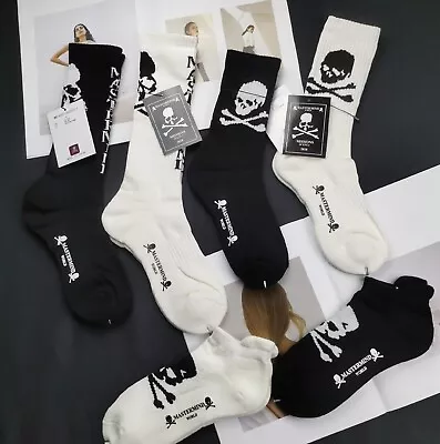 NEW Unisex Mastermind MMJ Skull Head Ankle Cotton Skateboard Stockings Socks • $15.99