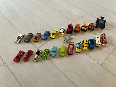 Vintage Hot Wheels Matchbox Other Assorted Lot Of Cars Vehicles 1970's 80's 90's • $19.99