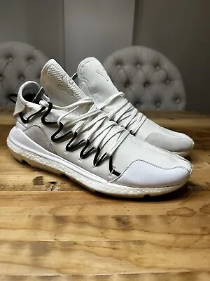 [BC0956] Mens Adidas Y-3 Kusari White Size UK 10 • £90