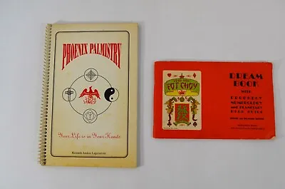 Phoenix Palmistry & Chinese Numerology Books Vtg Medium Prophecy Lagerstrom Ward • $23.99