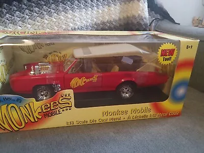 2002 Ertl The Monkees Mobile American Muscle Car 1:18 Die Cast NIB • $89.95