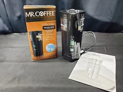 Mr. Coffee 12 Cup Electric Coffee Grinder Black IDS77 • $19