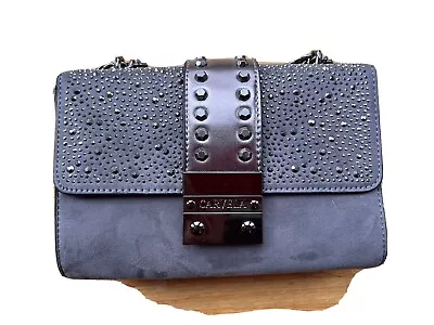 £30 • Buy Kurt Geiger Carvela Clutch/cross Body Bag-grey-silver