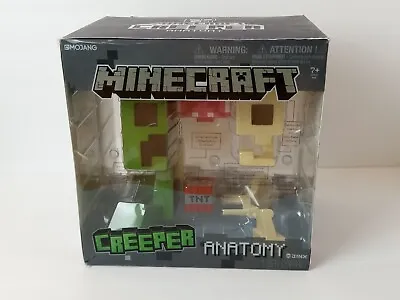 New Minecraft Creeper Anatomy Authentic Jinx Mojang Vinyl Action Figure Toy Set • $69.99