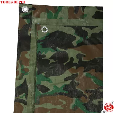 Heavy-Duty Camo Tarp - 12ft. X 20ft. • $29.90