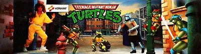 Teenage Mutant Ninja Turtles (TMNT) Arcade Marquee/Sign (27  X 8 ) • $14.95