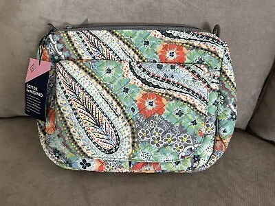 Vera Bradley Citrus Paisley Carson Shoulder Bag • $58