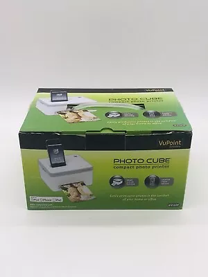 VuPoint Photo Cube Compact Photo Printer - IP-P10-VP For Older IPod Android  … • $11