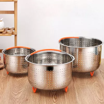 Stainless Steel Steamer Basket Instant Pot Accessories For 3/6/8 Qt Instant _f6 • $10.62