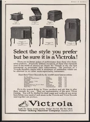 1923 Victor Victrola Model 220 100 240 Ix Iv 50 Music Dance Song Record 20273 • $21.95