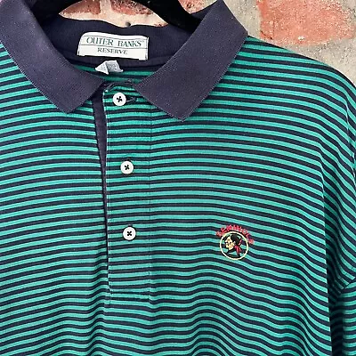 Seminole Golf Club Polo Shirt Green Navy Men's XL • $34.99