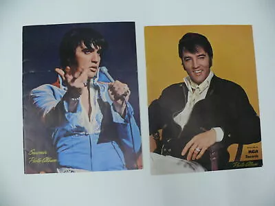 ELVIS PRESLEY SOUVENIR PHOTO ALBUMS 1970-1972 Collectors Items   • $71.04