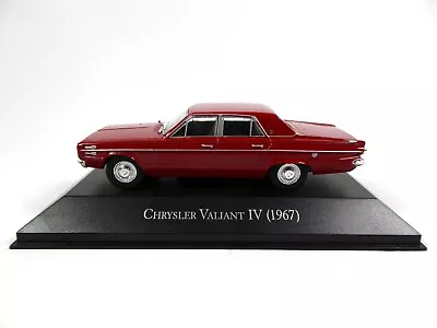 Chrysler Valiant IV 1967- 1:43 SALVAT Autos Inolvidables Diecast Model Car AR40 • $24.90