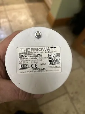 Thermowatt - 000003401809 RT 14/RTS 3kw Alloy 800 Immersion Heater Element • £40