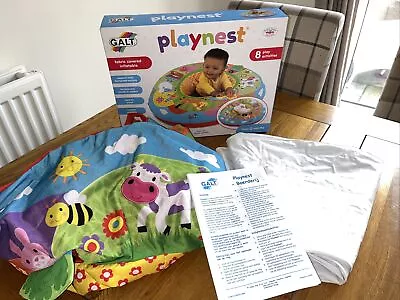 £12 • Buy Galt Toys, Playnest - Farm, Sit Me Up Baby Seat, Ages 0 Months Plus **READ**