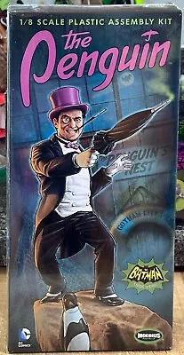 Moebius 1966 PENGUIN Master Criminal 1:8 Scale Model Kit #952/NOS Factory Sealed • $32