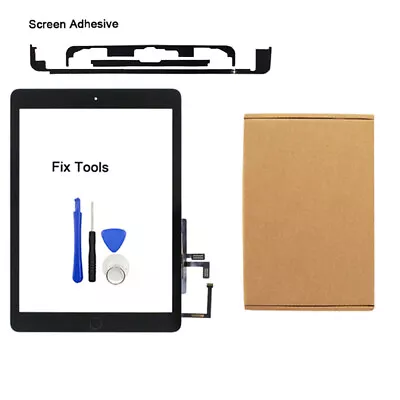 For 2017 IPad 5th Gen A1823 A1822 Screen Replacement Touch Front Digitizer + IC • £12.99