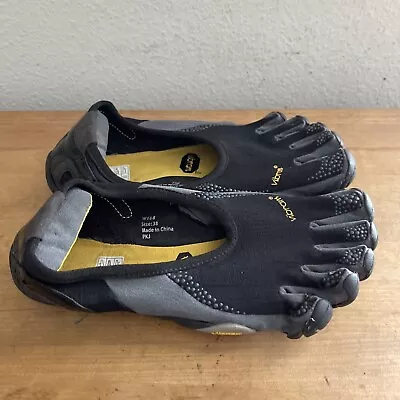 Vibram Fivefingers W168 Jaya Womens Black Running Shoes Sz 38 • $35