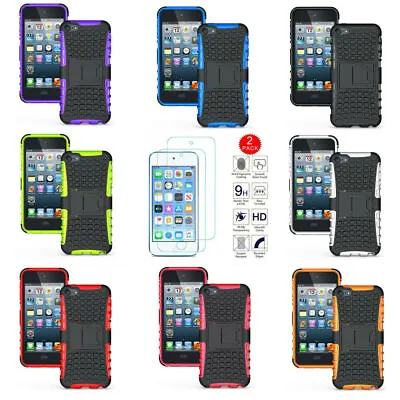 Shockproof Rugged Armor Case Cover For Apple IPod Touch 5th 6th 7th Generation • $11.48