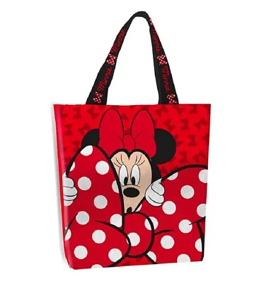 Disney Minnie Mouse 'Mini' Satin Style Shopping Bag • £4.99