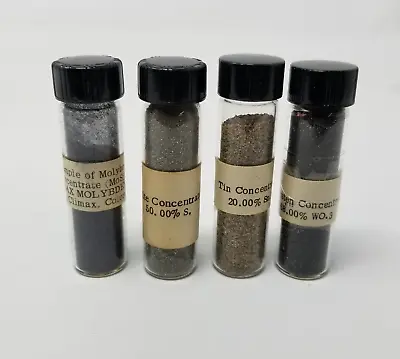 Mineral Samples Lot - Tin Tungsten Molybdenite Pyrite - Elements • $15.78