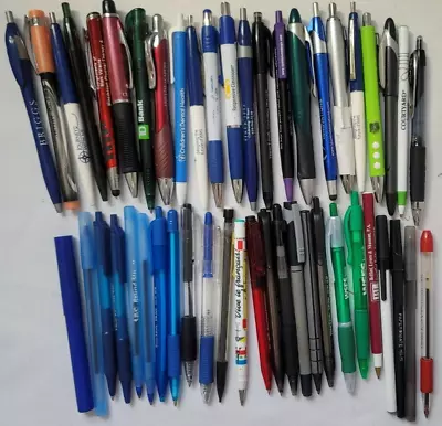 LOT OF 48 Assorted Ballpoint Pen From Various Places Preowned • $4.99