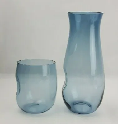 Dartington Glass Hollow Collection -  1 Pint Carafe & Tumbler Glass   • £22