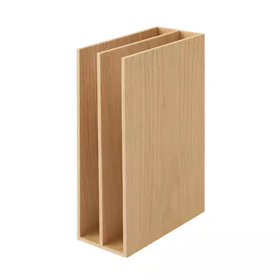 MUJI Wooden Storage Stand Oak A5 Size From Japan • $34.99