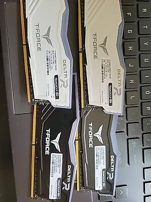 1x - T Force Delta RGB 8GB DDR4 Ram 3200 • $18