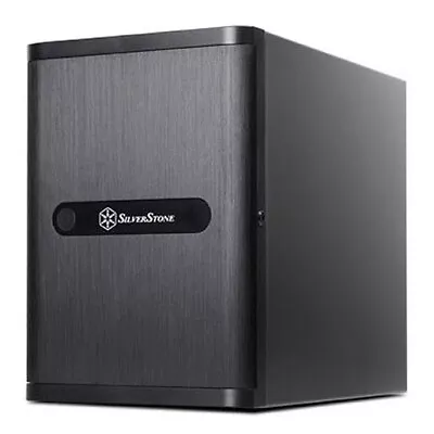 8 Bay Silverstone DS380B Premium Small Form Factor NAS Case With 3 Fans 3.5 /2.5 • £179.28