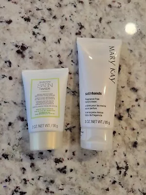 MARY KAY SATIN HANDS Lot Of 2 ☆ New Without Box ☆ Fast Shipping ☆ See Pictures ☆ • $15.98