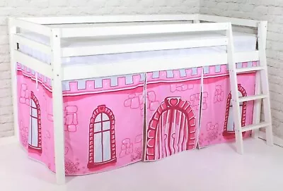 £13.99 • Buy Cabin Bed Tent Metal Wooden Cabin Bed Kids Childrens Beds 100% Cotton Girls