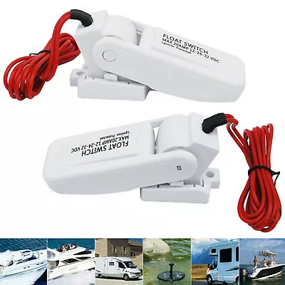 12V-32V DC Flow Automatic Boat Bilge Pump Float Switch Submersible Pump Marine • $17.99